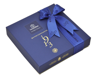 Coffret de chocolat Héritage 9 chocolats Leonidas fermée
