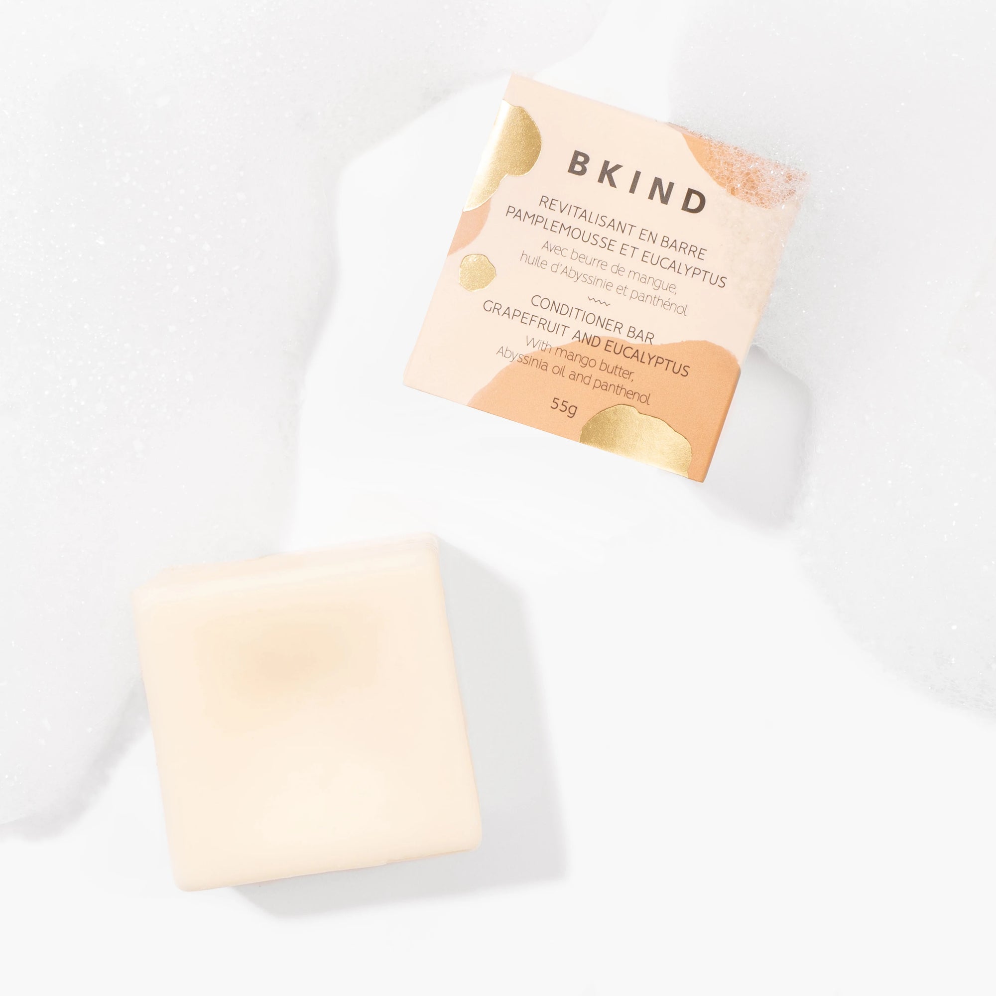 BKIND - Revitalisant en barre - Cheveux normaux et/ou à tendance grasse - 840097000771