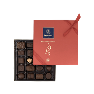 Leonidas coffret Héritage - Pralines Assortis Lait, Blanc et Chocolat Noir